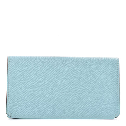 Hermes Epsom Smart Classic Case Bleu Atoll 1 of 8