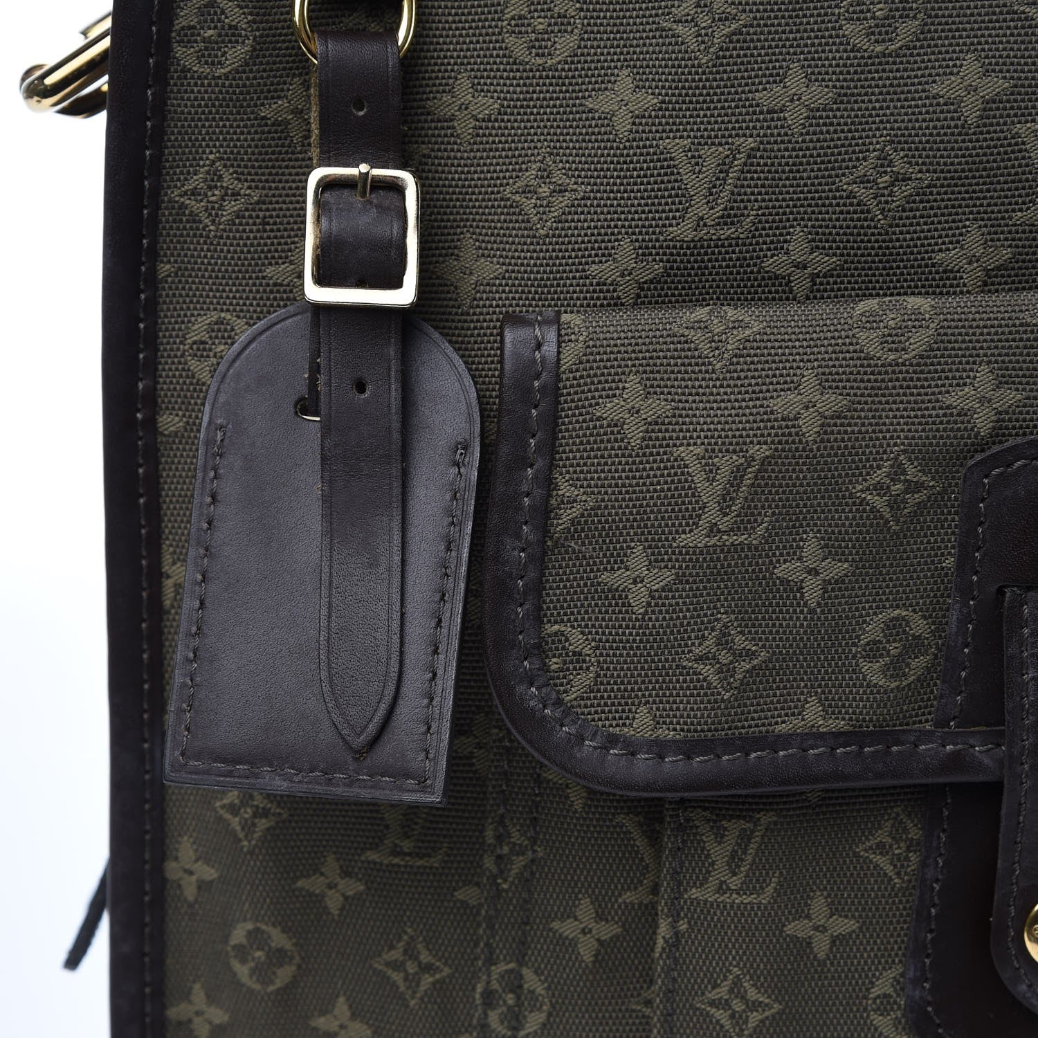 Louis Vuitton Mini Monogram Besace Mary Kate Kaki 10 of 10