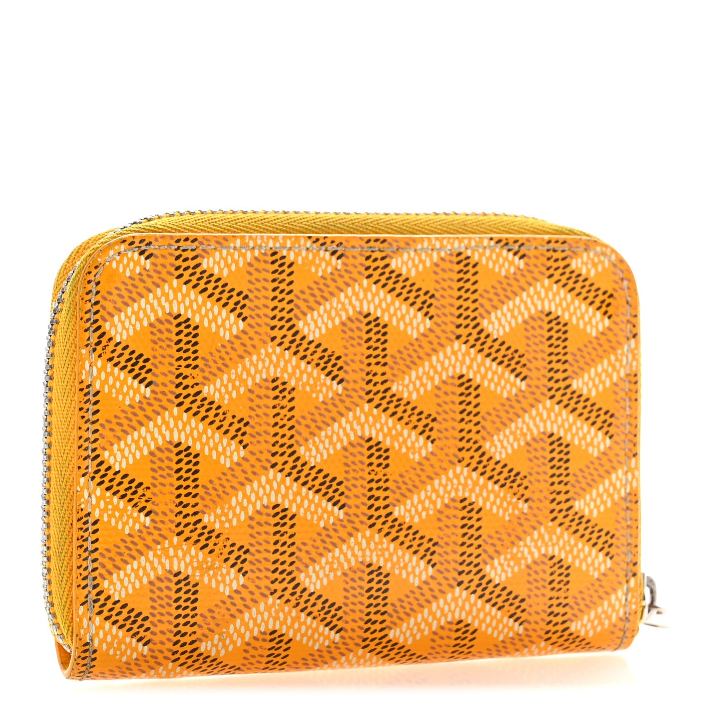Goyardine Matignon PM Wallet Yellow