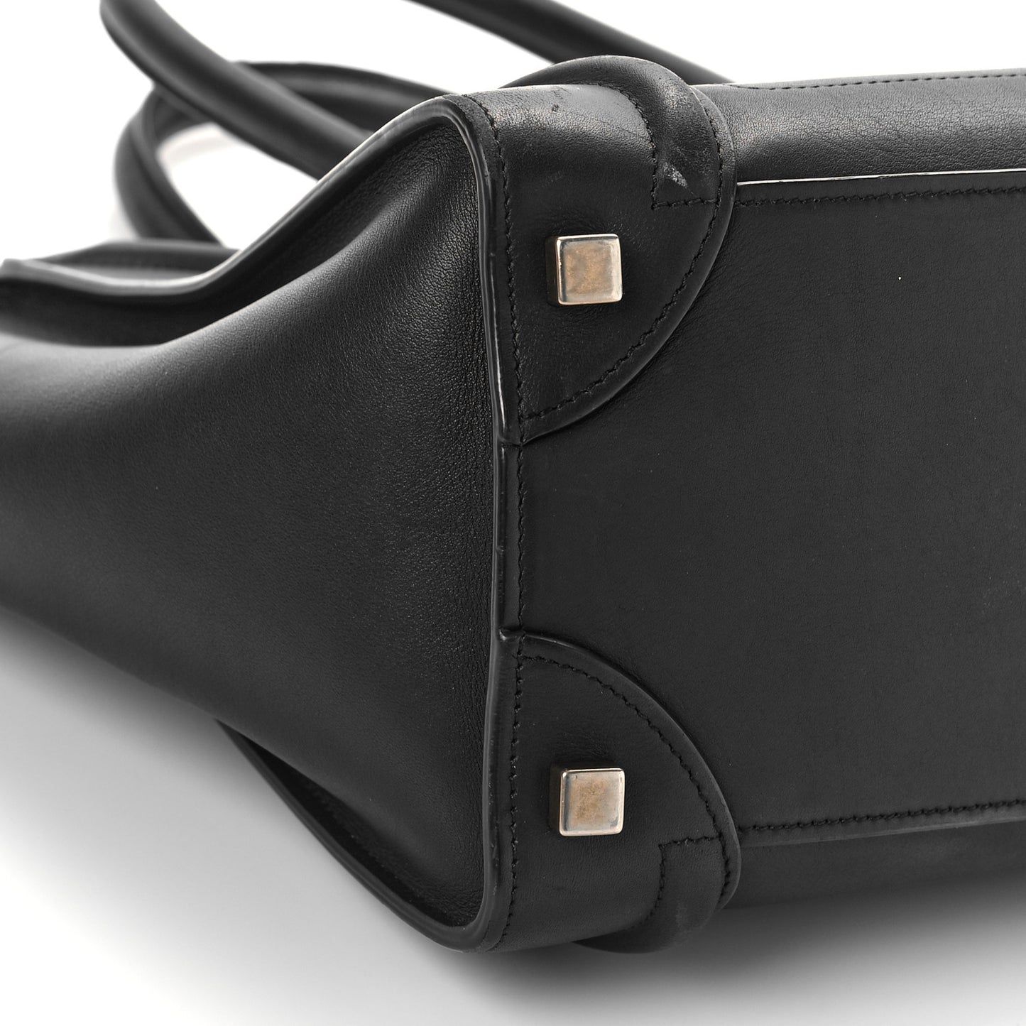 Smooth Calfskin Micro Luggage Black