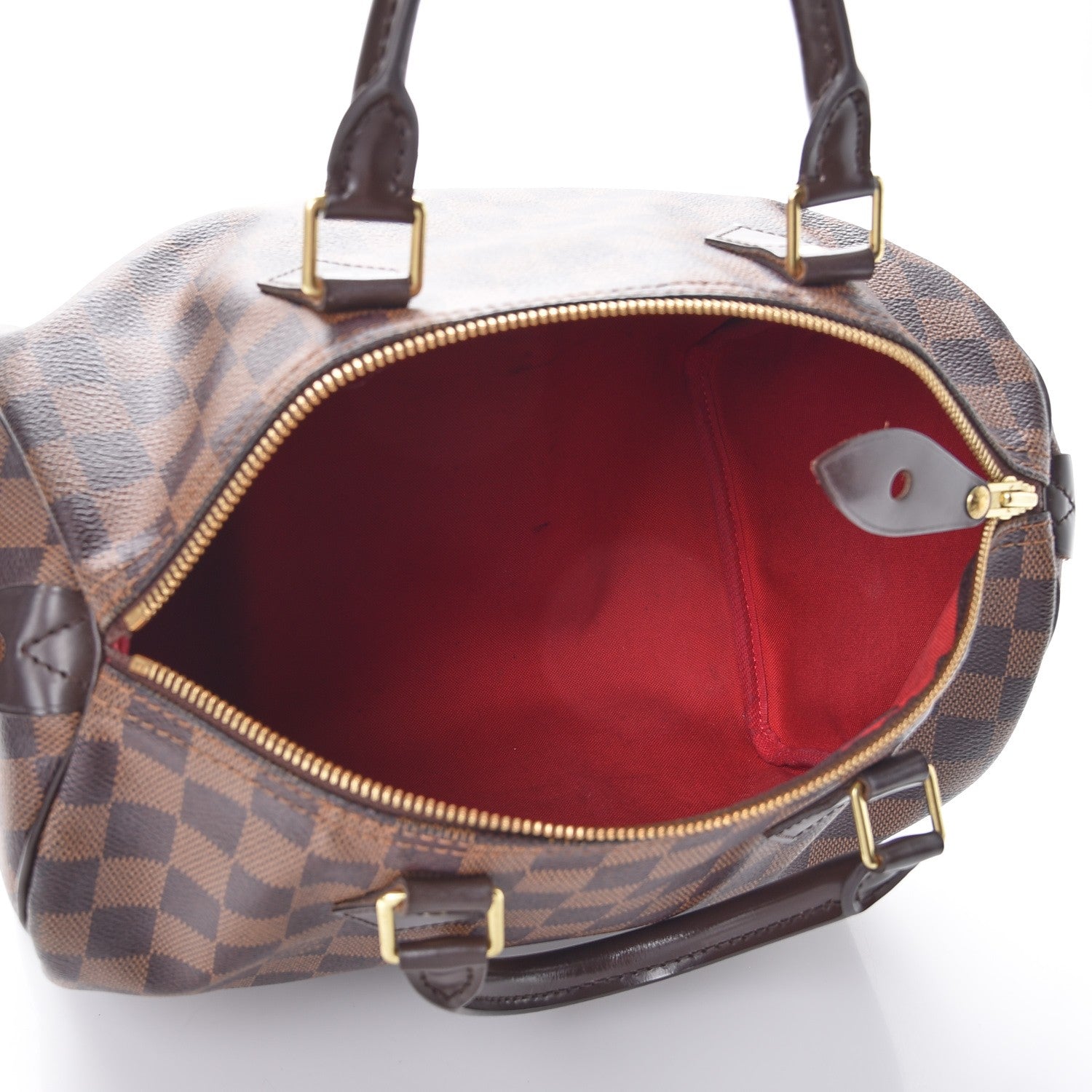 Louis Vuitton Damier Ebene Speedy 30 5 of 12