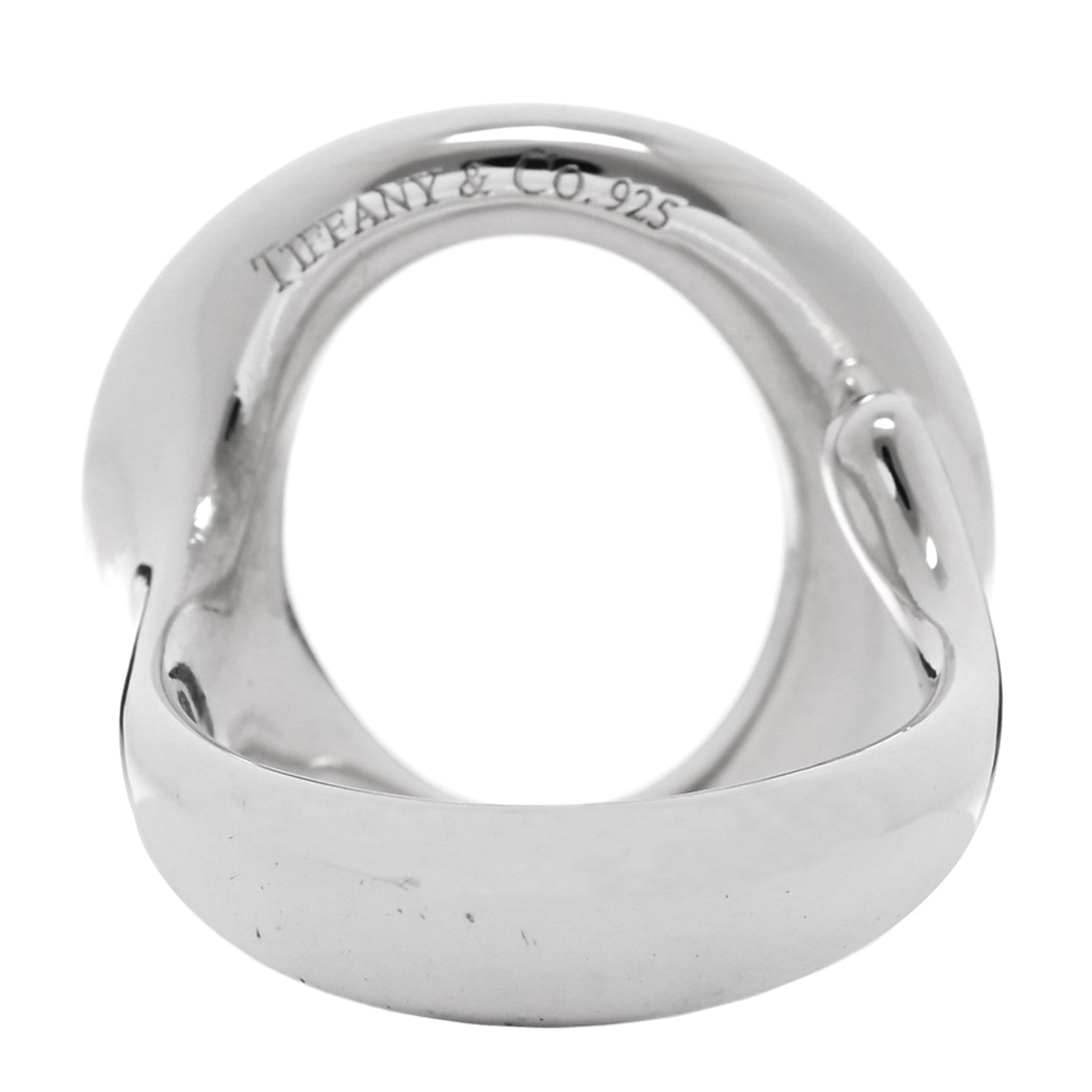 Tiffany Sterling Silver Elsa Peretti Sevillana Ring 53 6.25 3 of 5