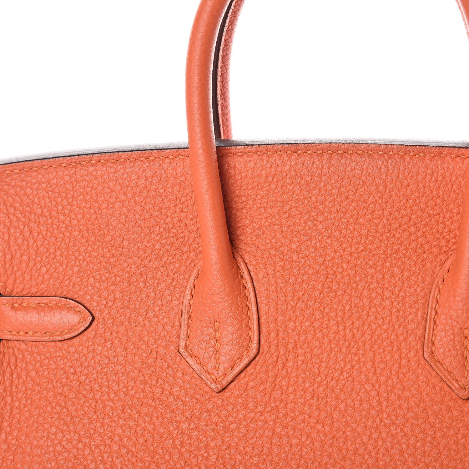 Hermes Togo Birkin 25 Feu 12 of 36