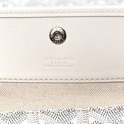 Goyard Goyardine Saint Louis GM White 7 of 9