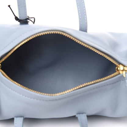 Mansur Gavriel Calfskin Mini Duffel Bag Grey Blue 5 of 8