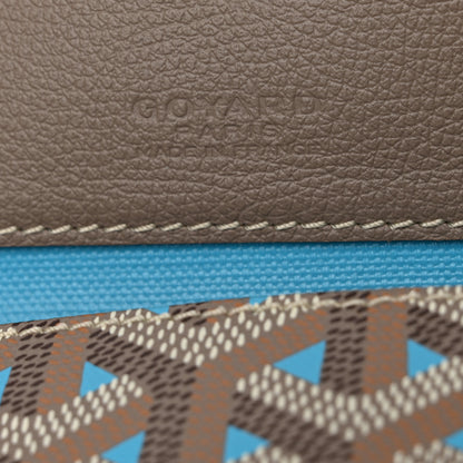 Goyard Goyardine Saint Louis Claire Voie PM Grege Turquoise 9 of 12