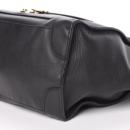 Celine Smooth Calfskin Mini Envelope Luggage Black 7 of 16
