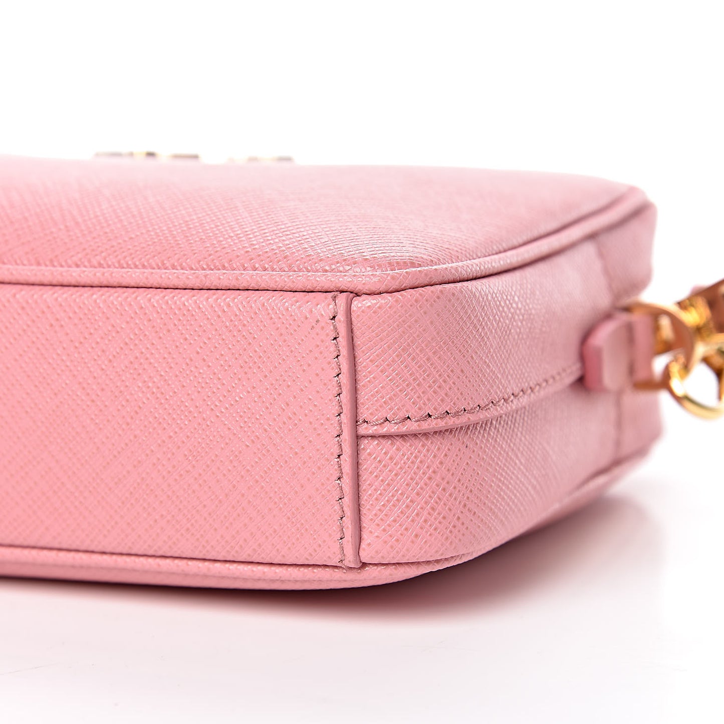 Saffiano Lux Small Camera Crossbody Bag Petalo