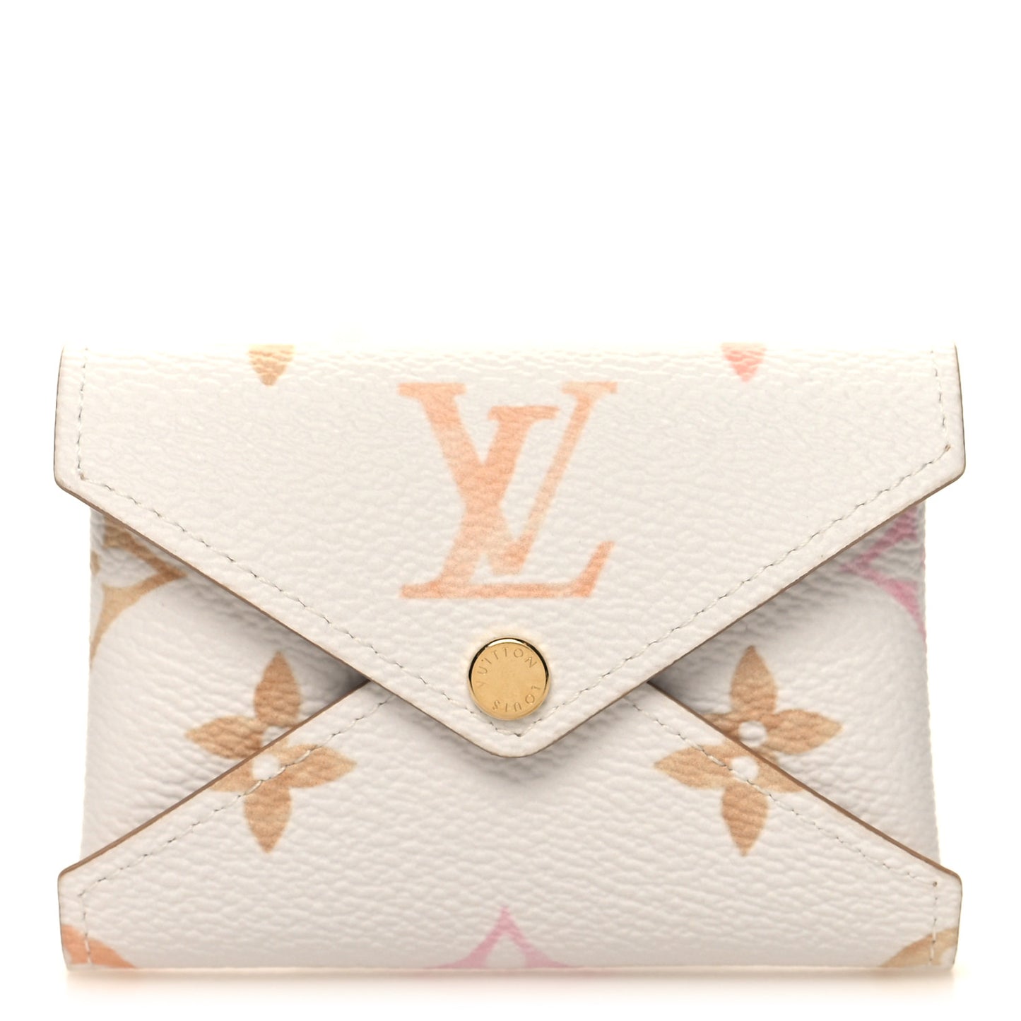 Monogram Resort Small Kirigami Pochette Insert White Beige