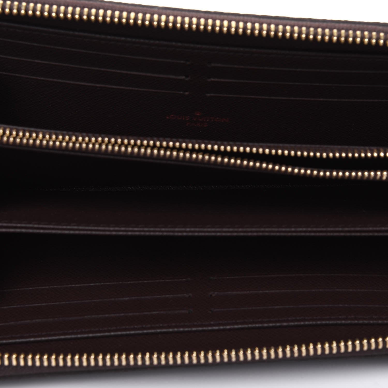 Louis Vuitton Damier Ebene Zippy Wallet 5 of 9