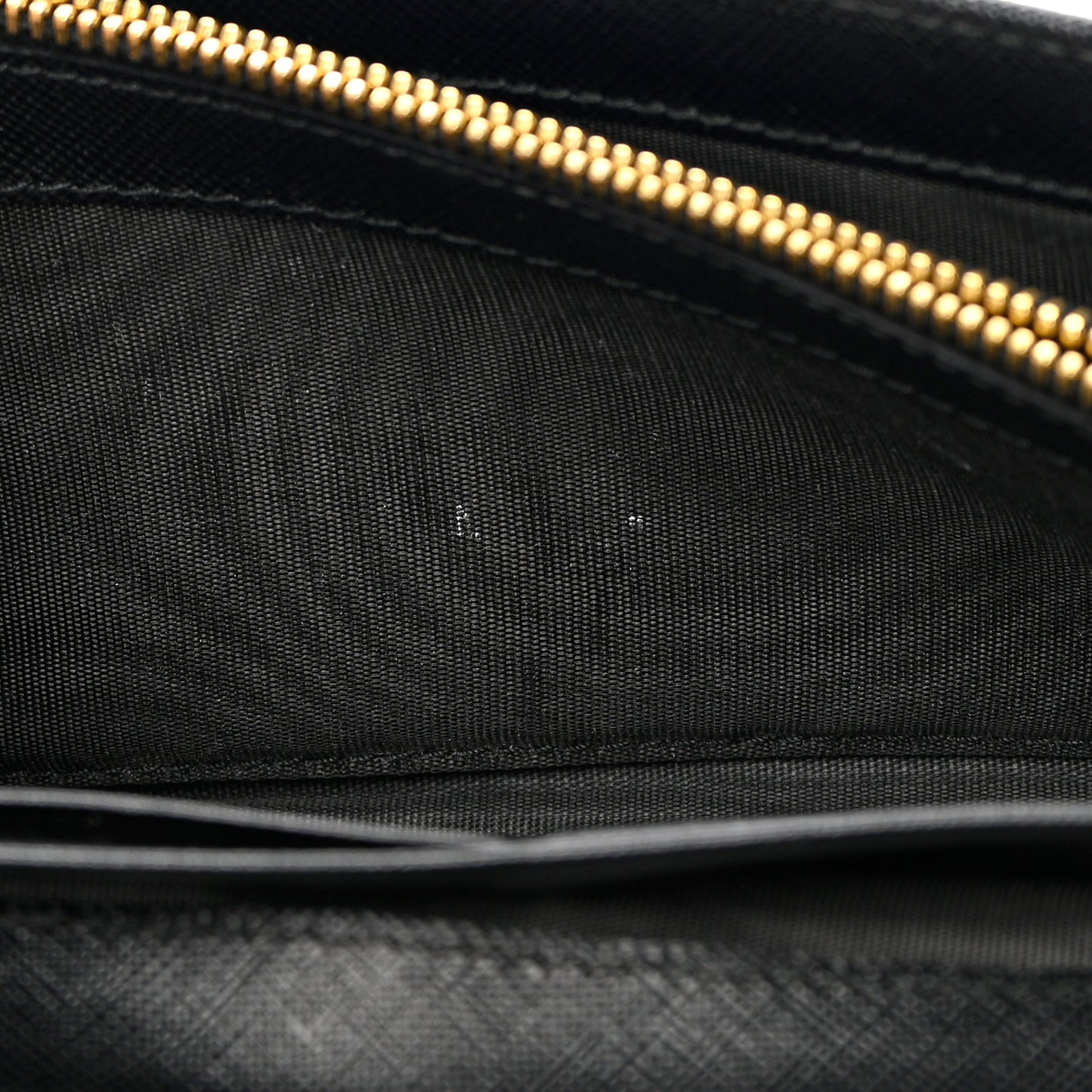 Saffiano Bow Continental Wallet Black
