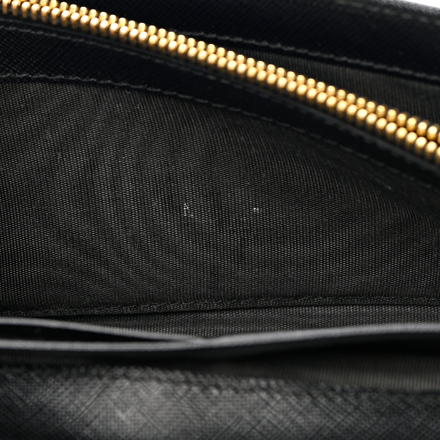 Prada Saffiano Bow Continental Wallet Black 8 of 17