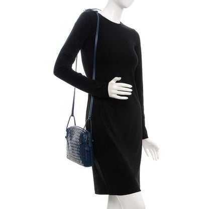 Bottega Veneta Nappa Intrecciato Pillow Crossbody Messenger Atlantic 2 of 8