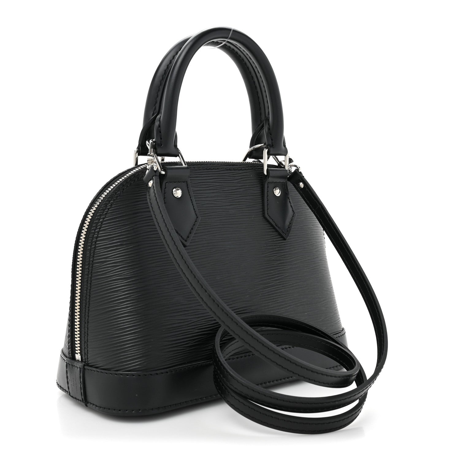 Louis Vuitton Epi Alma BB Black 3 of 9
