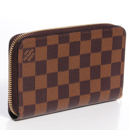 Louis Vuitton Damier Ebene Zippy Compact Wallet 3 of 8