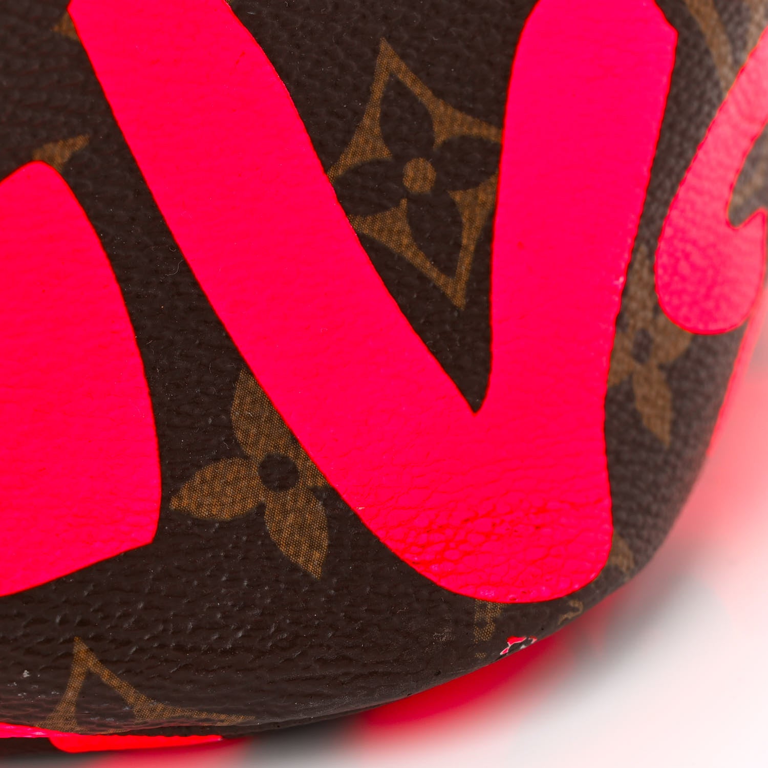 Louis Vuitton Monogram Graffiti Neverfull GM Fuchsia 15 of 19