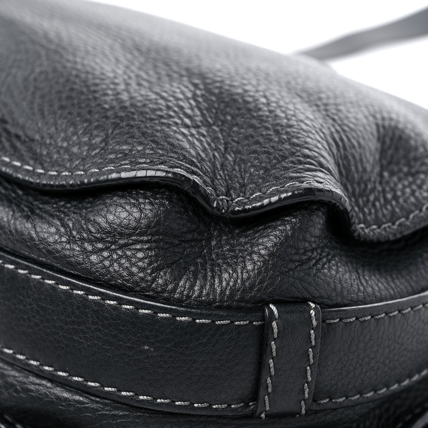 Chloe Calfskin Medium Marcie Round Crossbody Bag Black 10 of 20