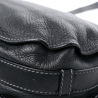 Chloe Calfskin Medium Marcie Round Crossbody Bag Black 10 of 20