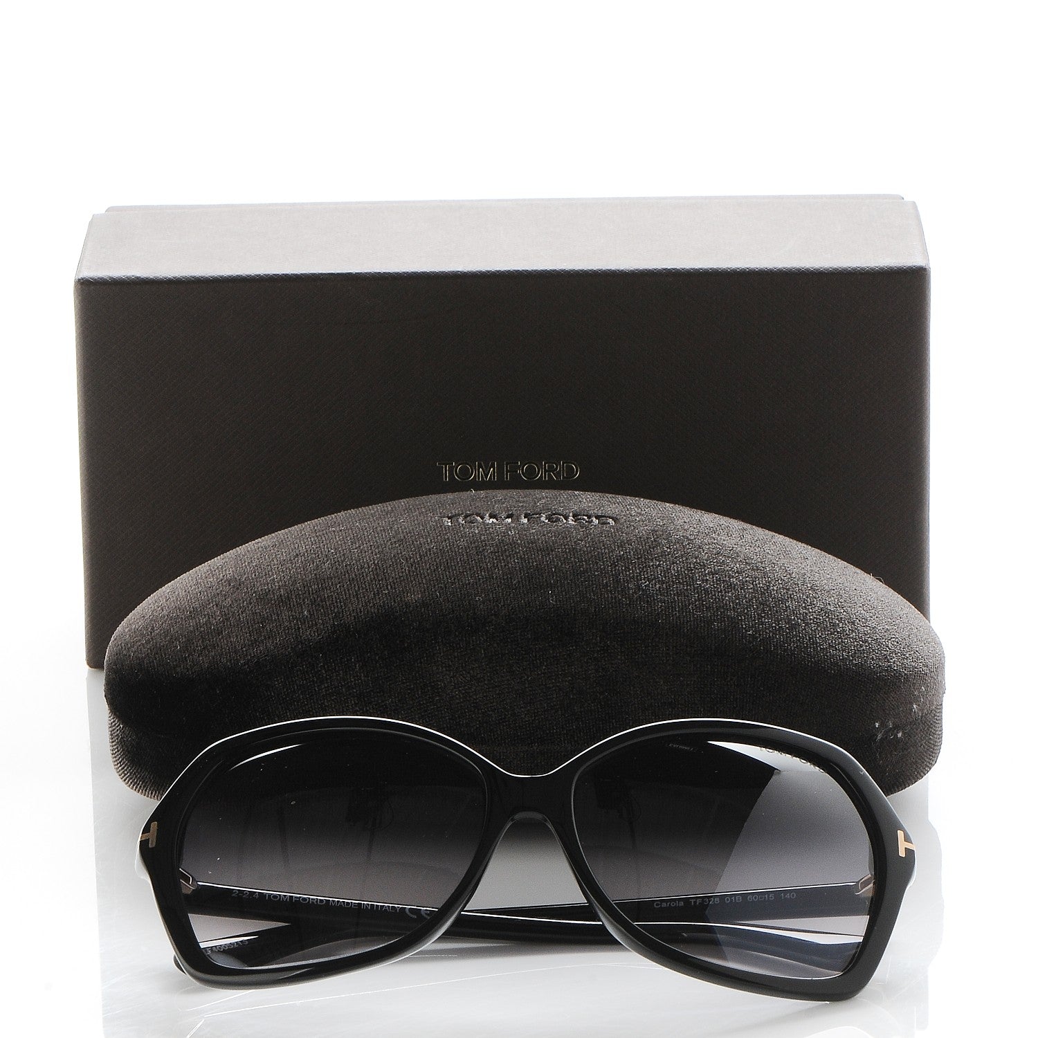 Tom Ford Carola Sunglasses TF328 Black 8 of 8
