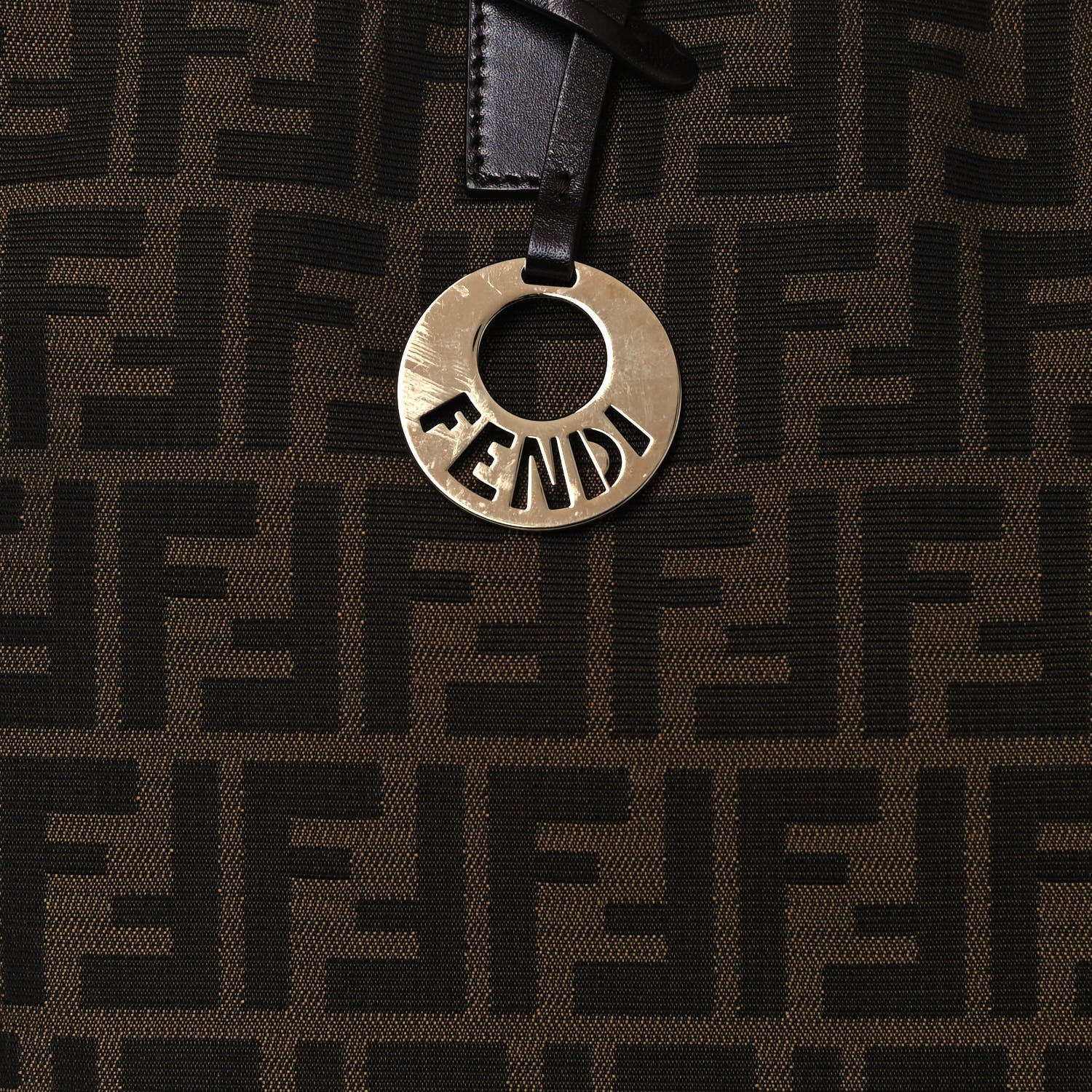 Fendi Zucca Shopping Tote Tobacco 9 of 14