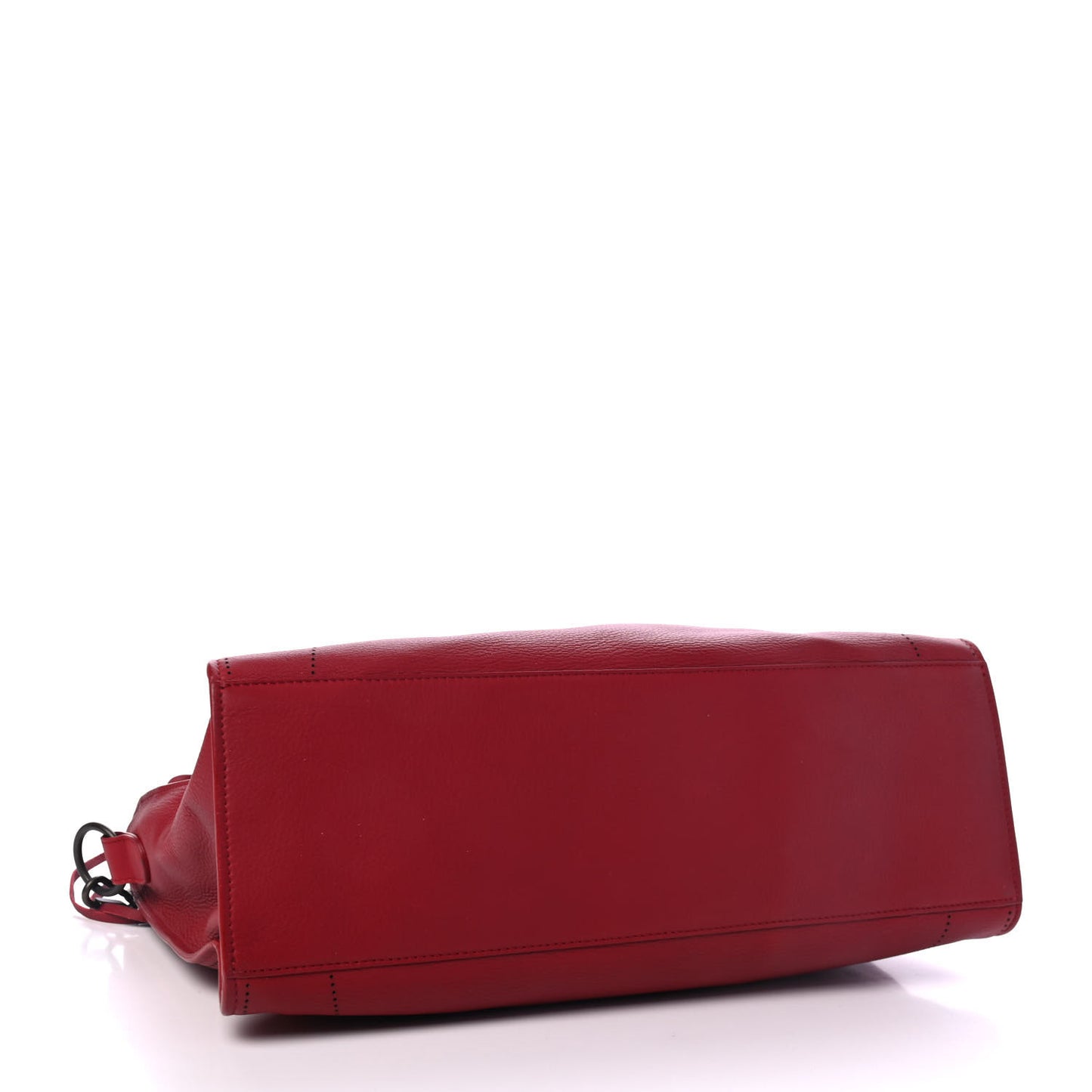 Veau Soyeux Perforated Blackout City Rouge Groseille