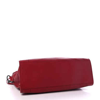 Balenciaga Veau Soyeux Perforated Blackout City Rouge Groseille 3 of 4