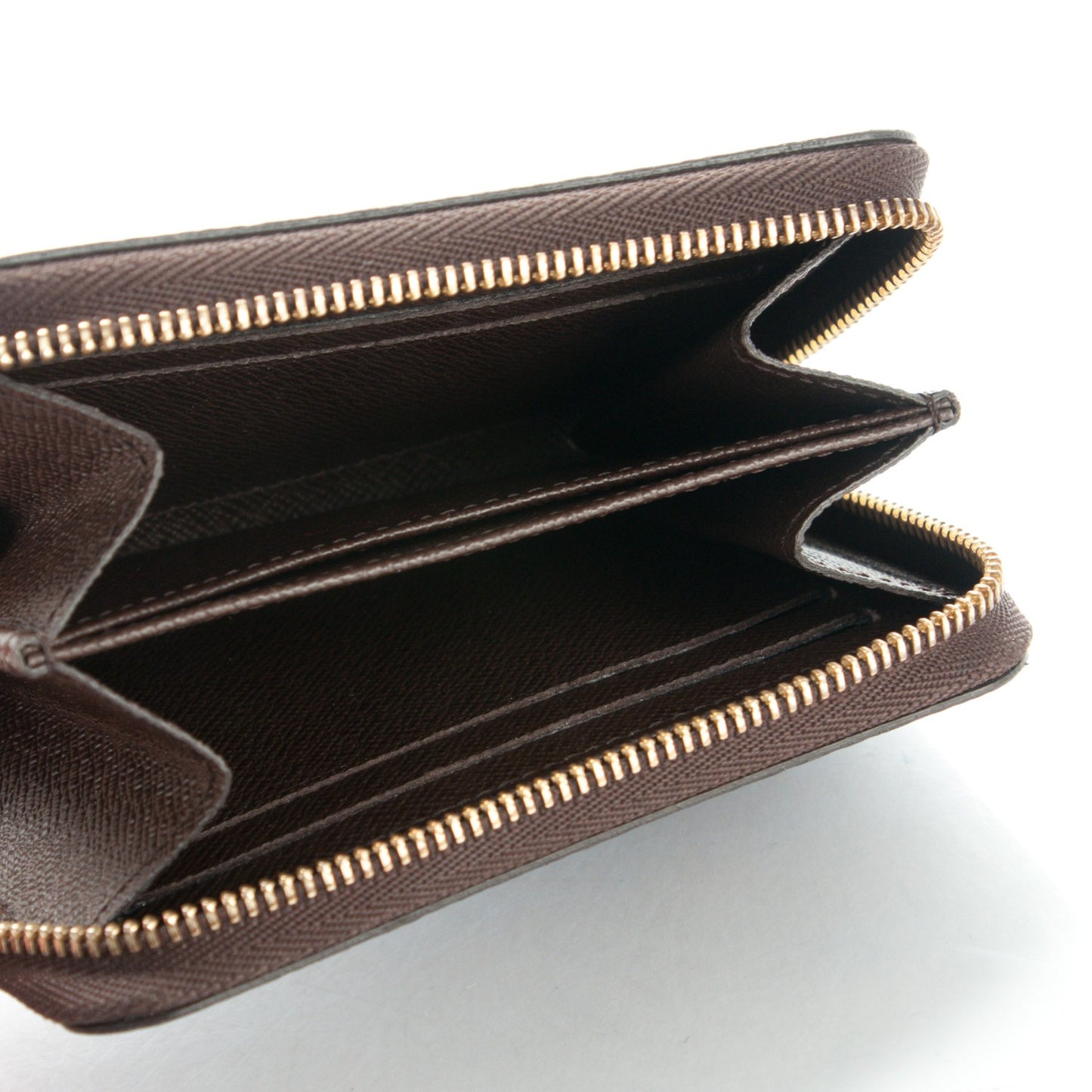 Damier Ebene Zippy Coin Purse
