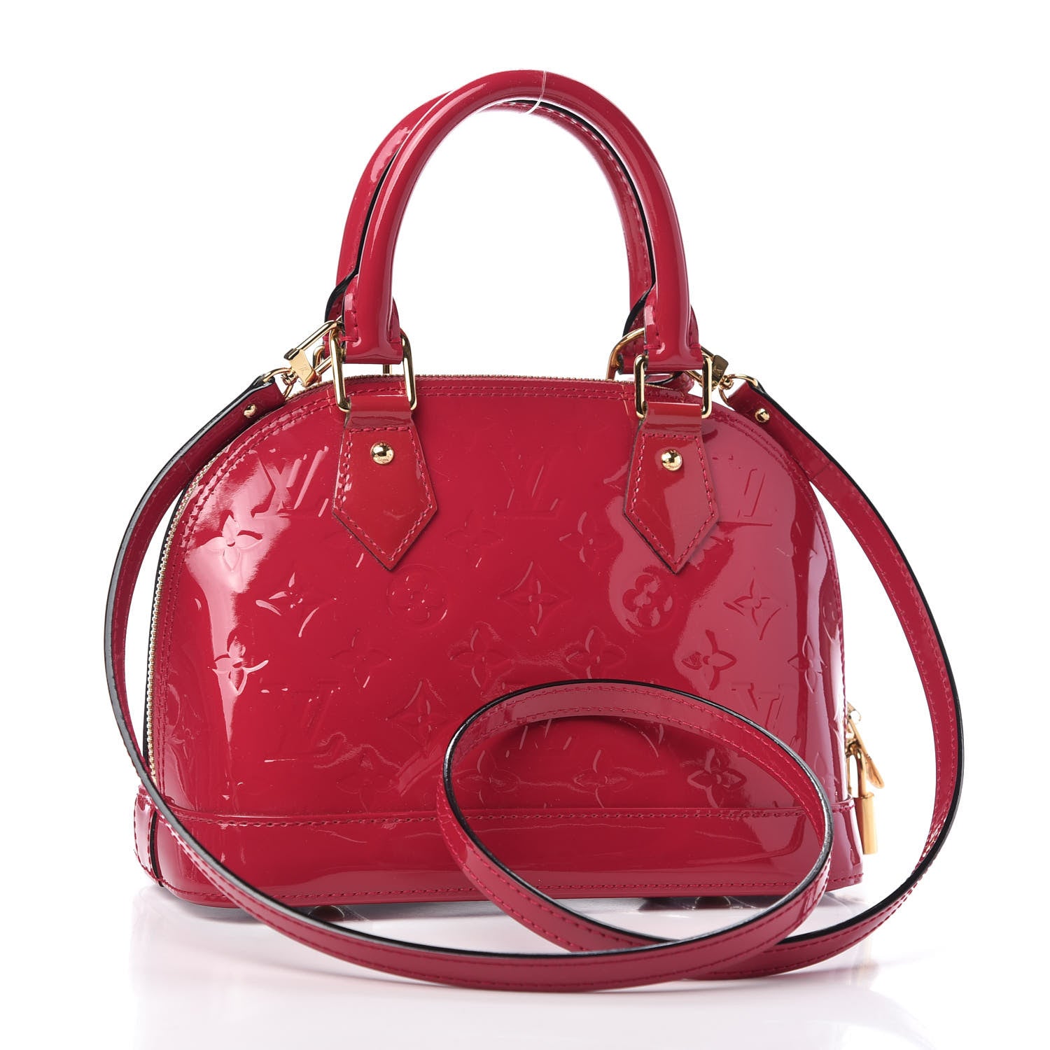 Louis Vuitton Vernis Alma BB Rose Indien 3 of 8