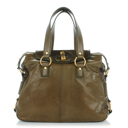 Saint Laurent Lambskin Medium Rive Gauche Jungle 1 of 7