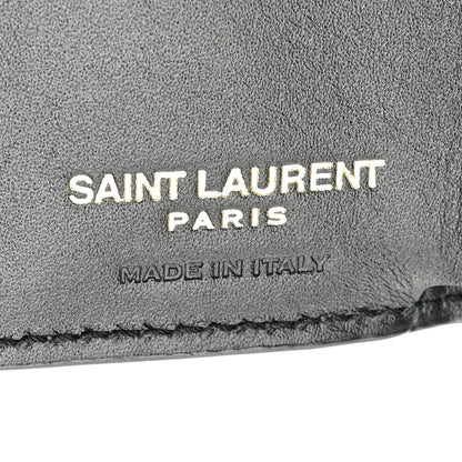 Saint Laurent Smooth Calfskin Monogram Rider Belt Bag Black 7 of 9