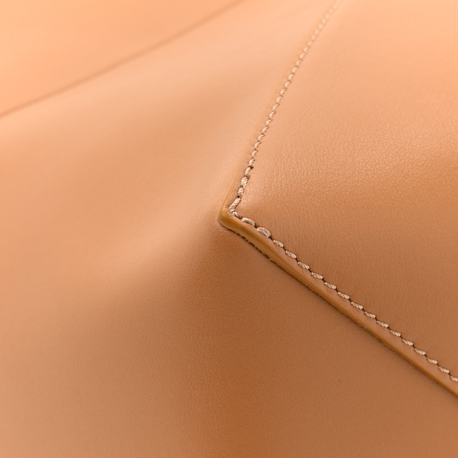 Loewe Shiny Calfskin Medium Puzzle Fold Tote Warm Desert 11 of 13