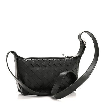 Bottega Veneta Calfskin Intrecciato Traveler Phone Pouch Dark Green 3 of 11