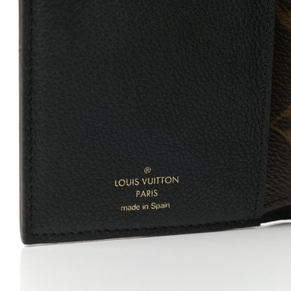 Louis Vuitton Monogram Pallas Compact Wallet Black 7 of 8