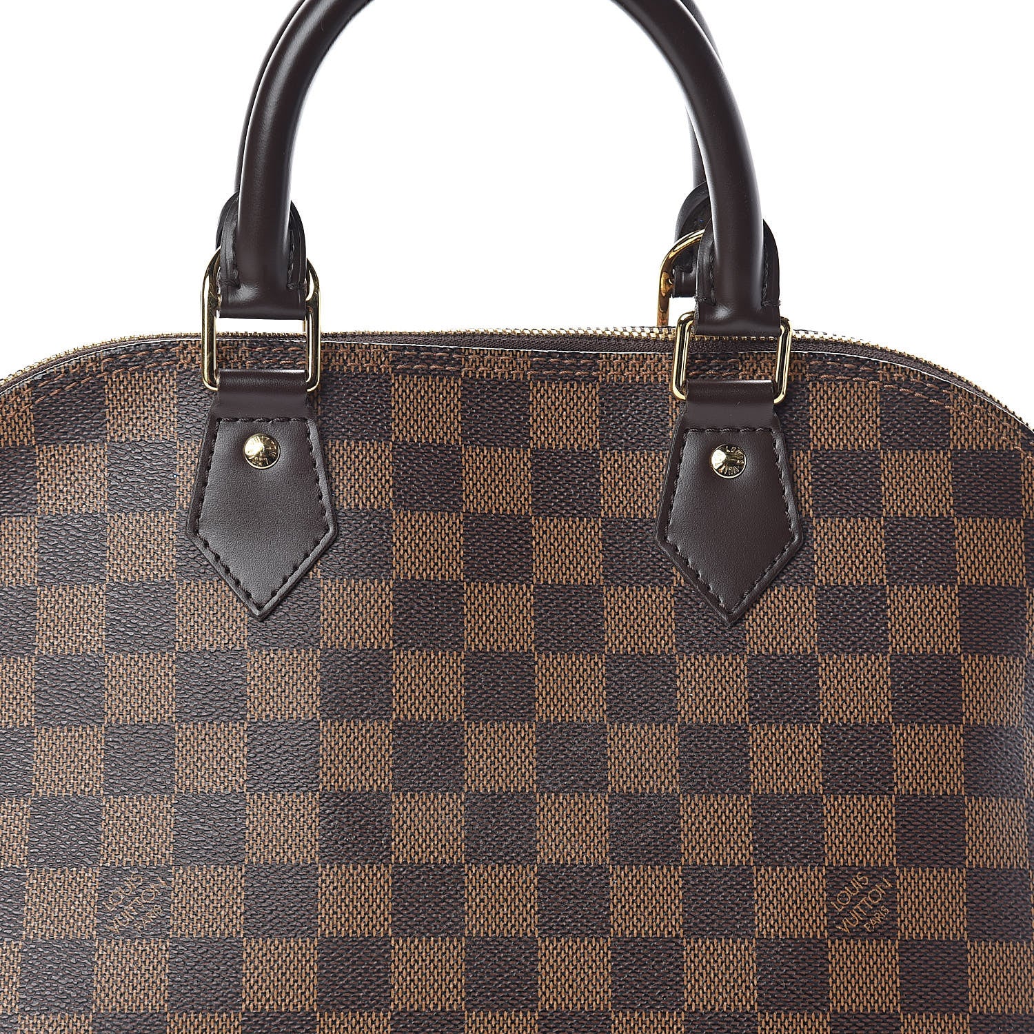 Louis Vuitton Damier Ebene Alma PM 7 of 9