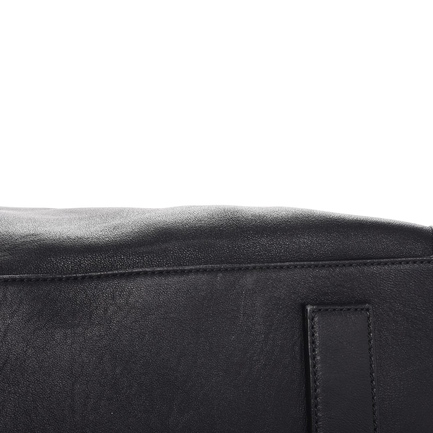 Alexander McQueen Sheepskin De Manta Carryall Black 10 of 11