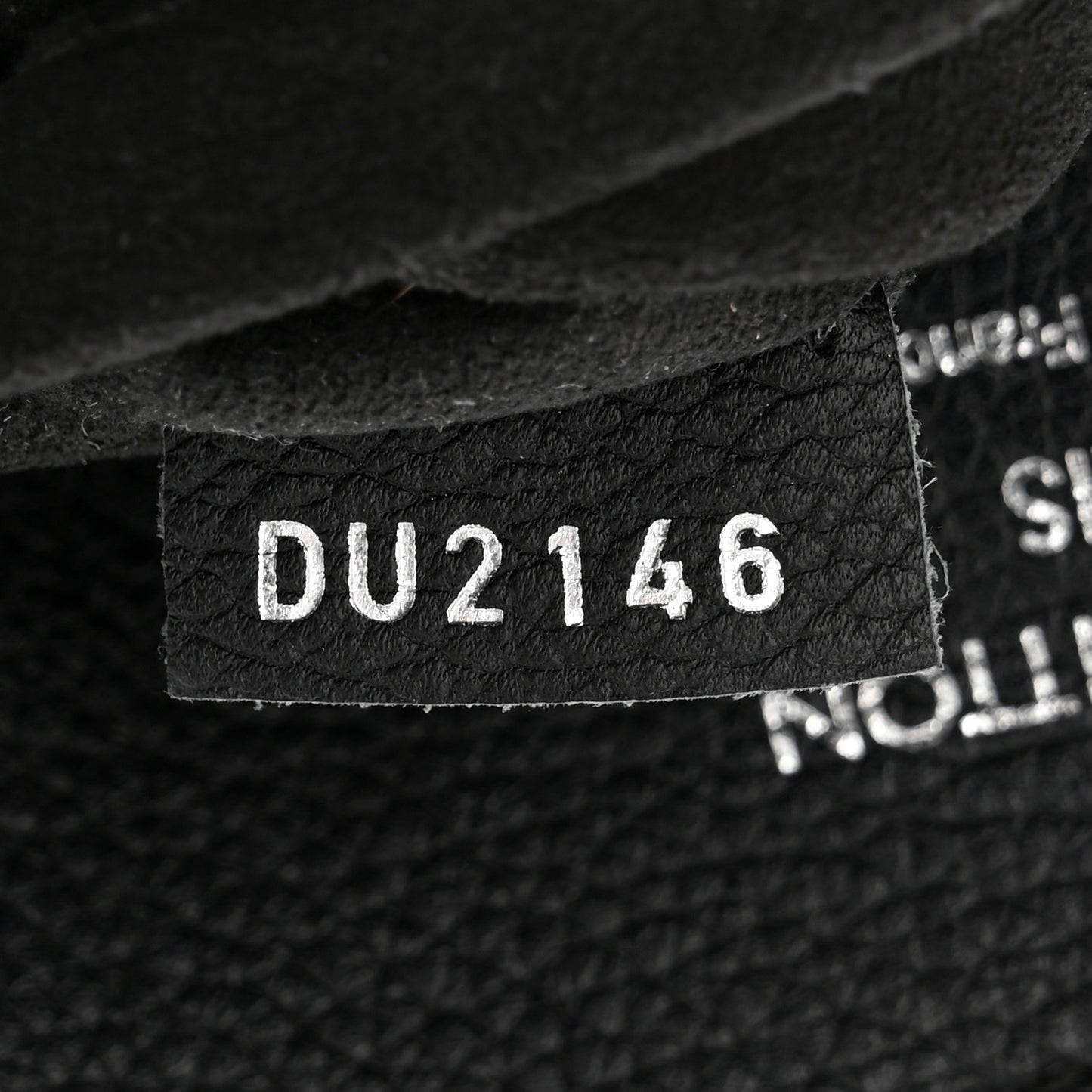 Calfskin Lockme Backpack Black