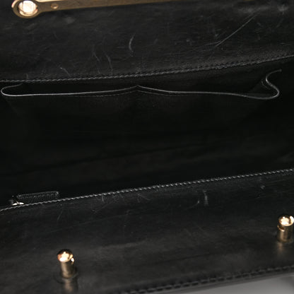 Valentino Garavani Nappa Quilted Satchel Black 4 of 8