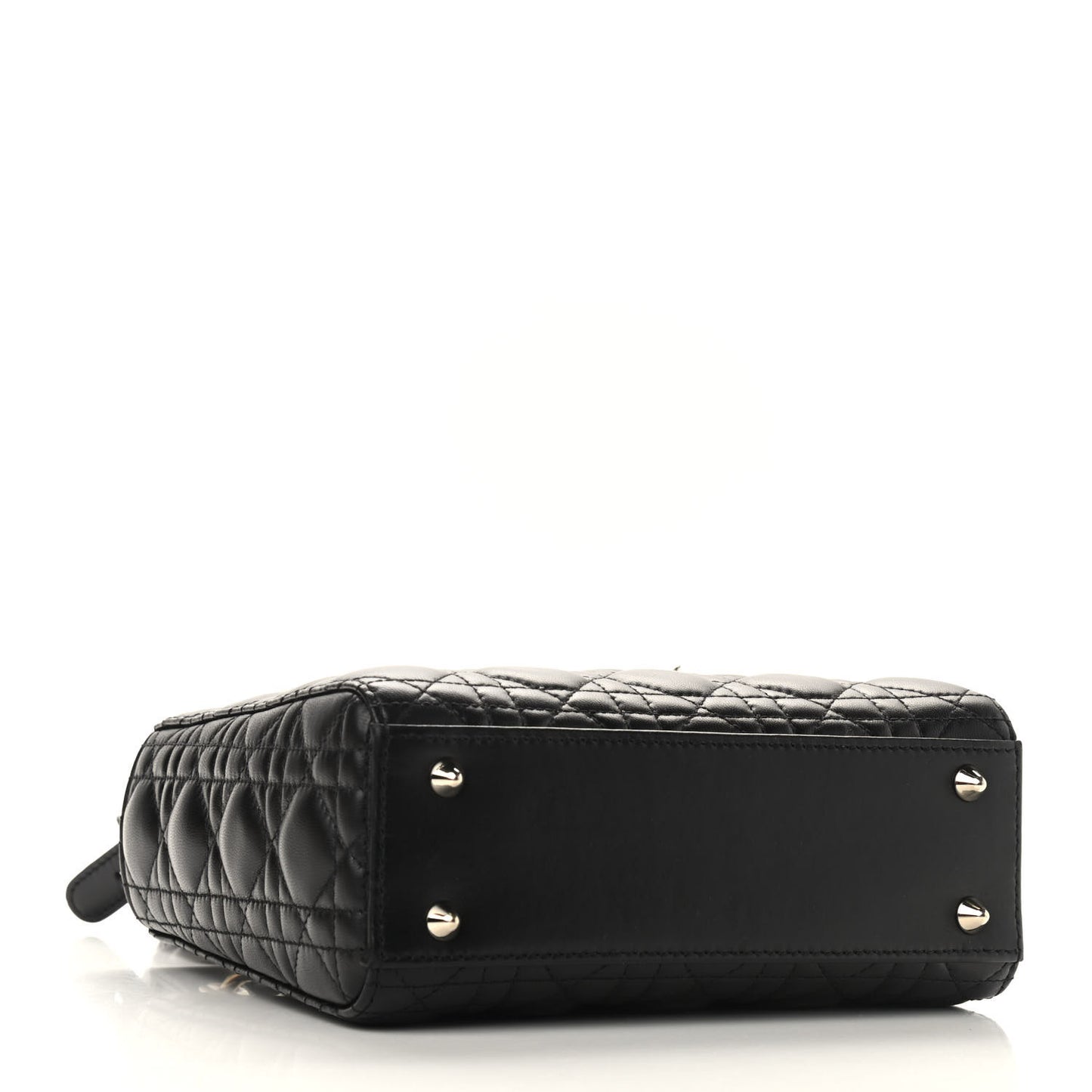 Lambskin Cannage Small My ABCDior Lady Dior Black