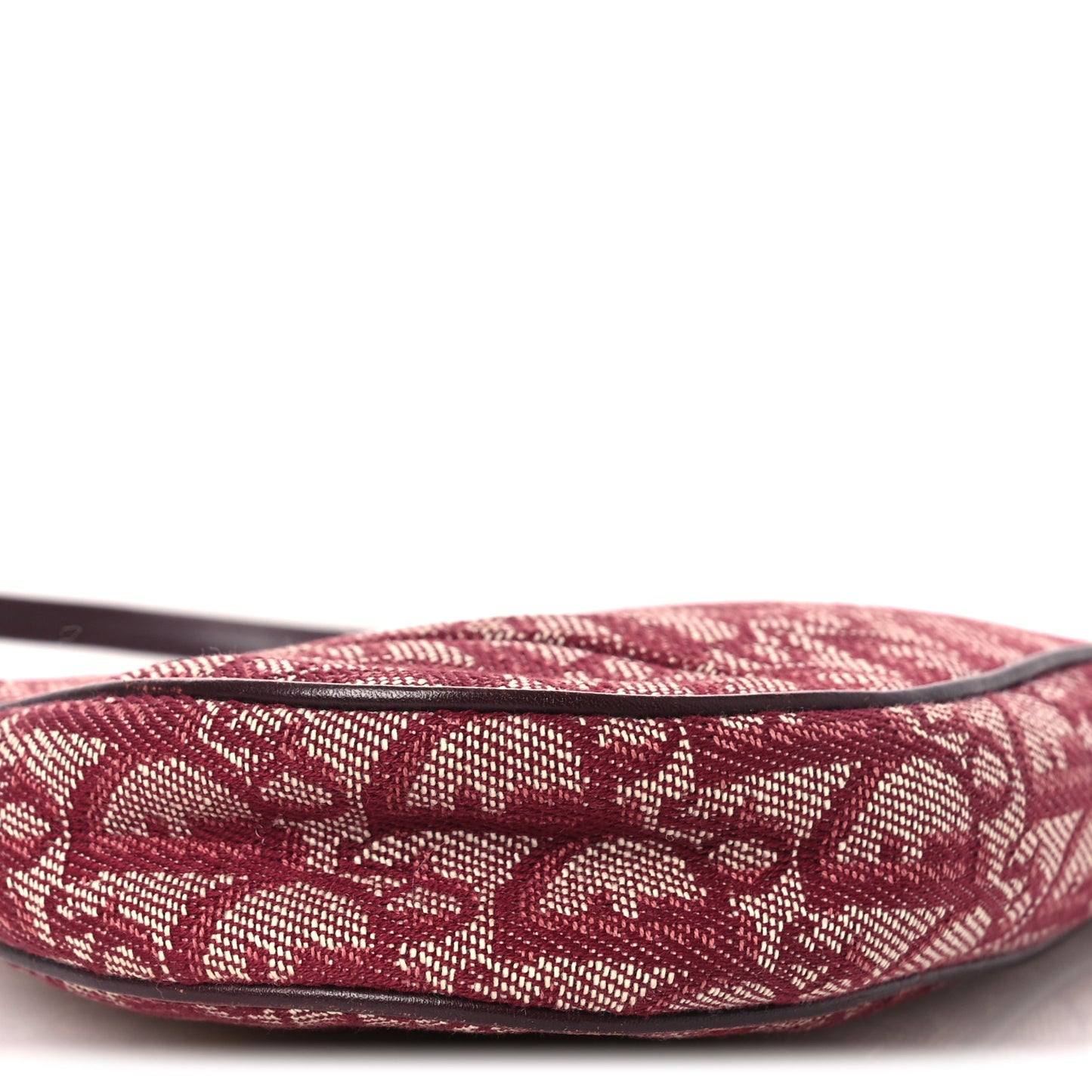 Monogram Mini Saddle Pochette Burgundy