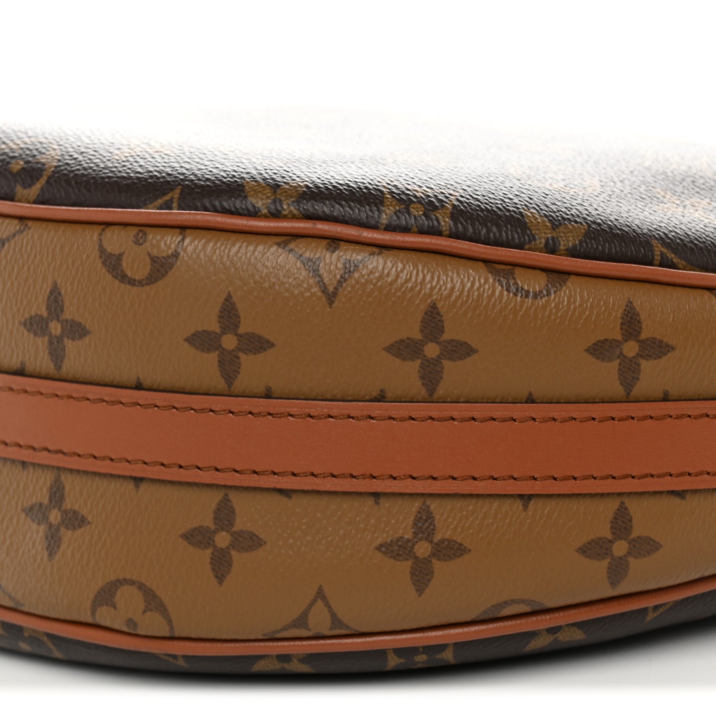 Reverse Monogram Loop Hobo