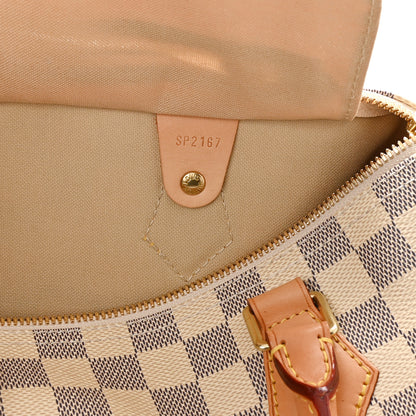 Louis Vuitton Damier Azur Speedy Bandouliere 30 7 of 10