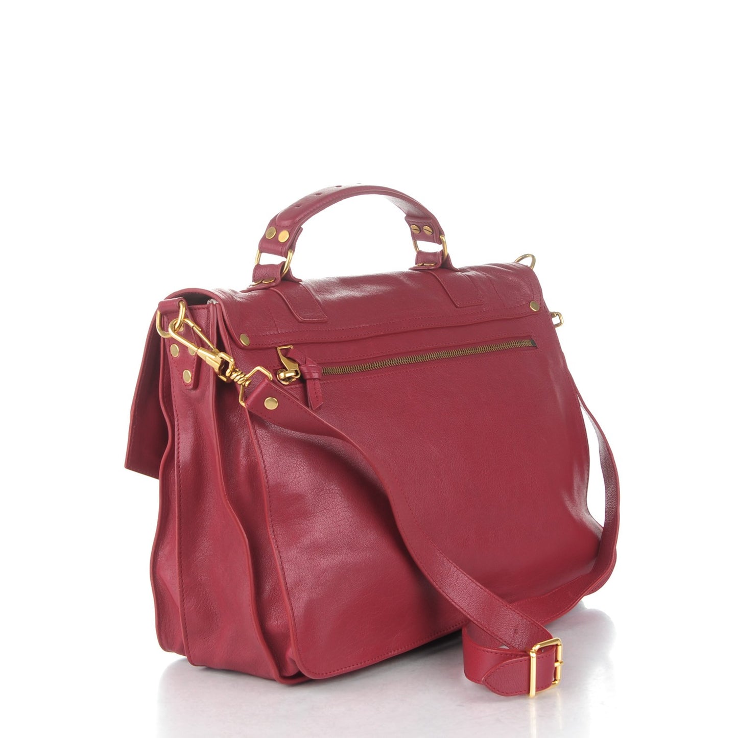 Lambskin Large PS1 Satchel Chianti