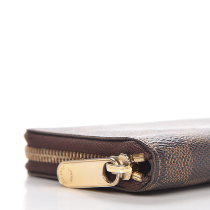 Louis Vuitton Damier Ebene Zippy Compact Wallet 8 of 9