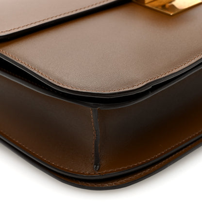 Celine Box Calfskin Medium Classic Box Flap Bag Camel 8 of 9