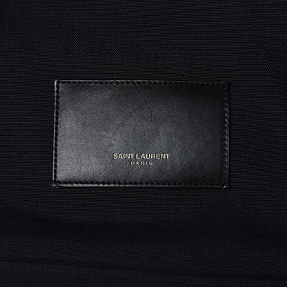 Saint Laurent Velvet City Backpack Black 7 of 13