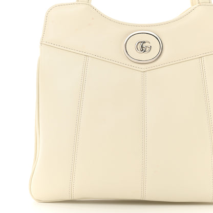 Gucci Senna Calfskin Petite GG Tote Bag Mystic White 11 of 17