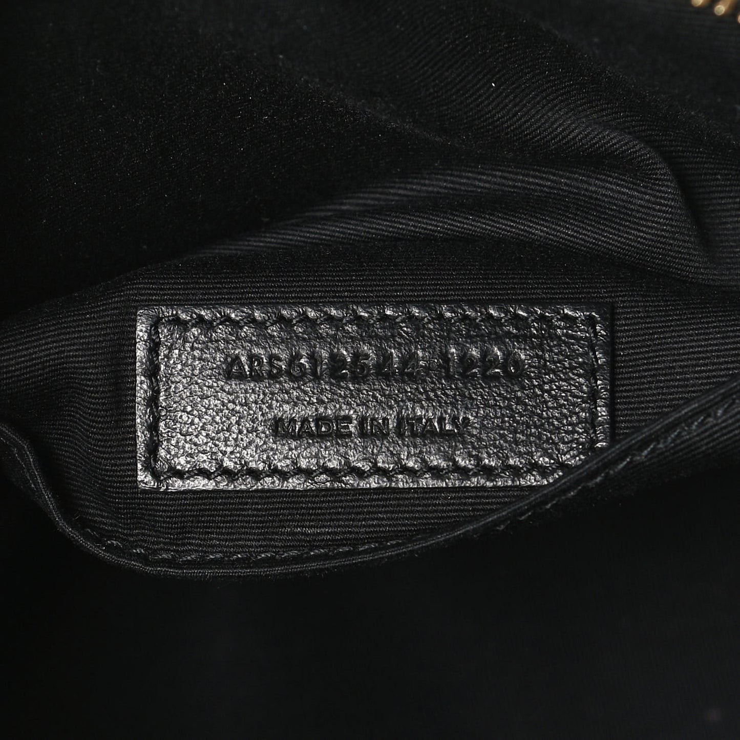 Calfskin Matelasse Monogram Lou Camera Bag Black