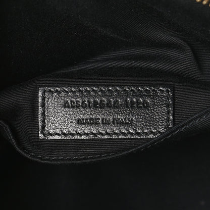 Saint Laurent Calfskin Matelasse Monogram Lou Camera Bag Black 6 of 10