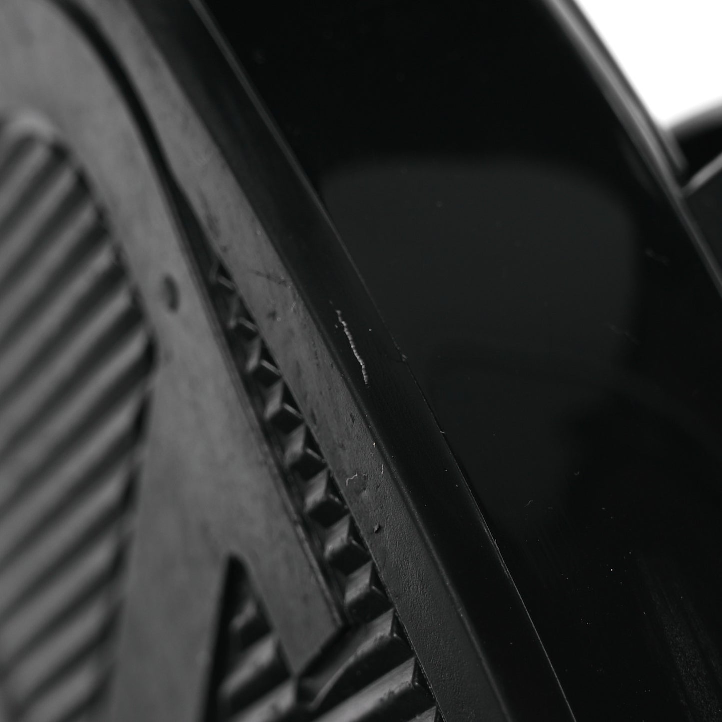 Rubber VLogo PM Platform Slide Sandals 38 Black