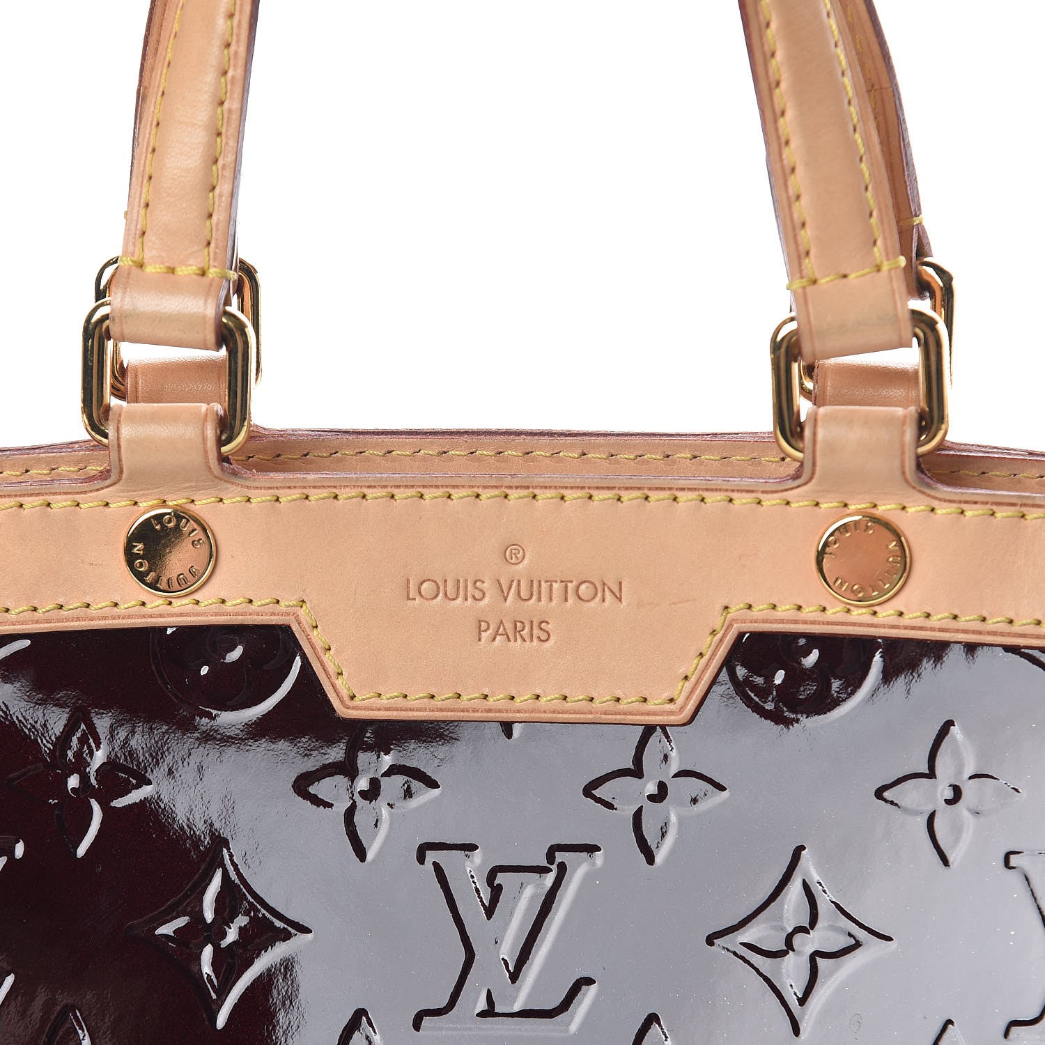 Louis Vuitton Vernis Brea PM Amarante 10 of 11